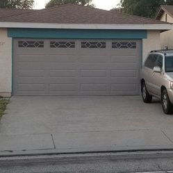 sandstone garage door 