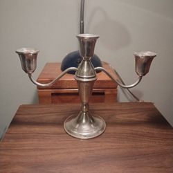 Sterling Silver Candlrabra 