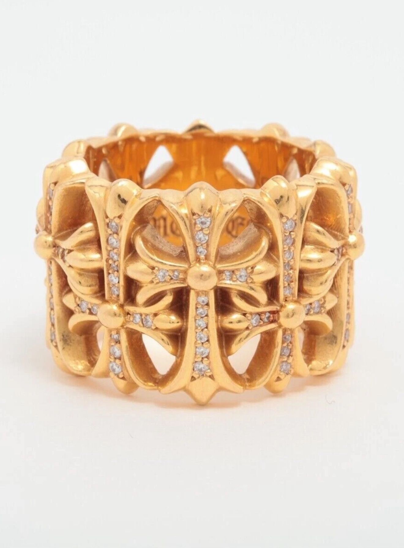 Chrome Hearts - Cemetery Ring cross Ring