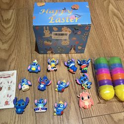 Easter Basket Suffers 12 Pieces Lilo And Stitch 