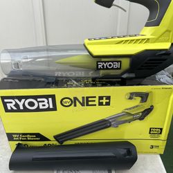 RYOBI ONE+ 18V 100 MPH 280 CFM Cordless Battery Variable-Speed Jet Fan Leaf Blower (Tool Only)