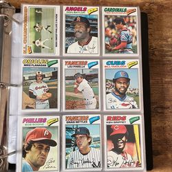Baseball Football and Basketball Cards