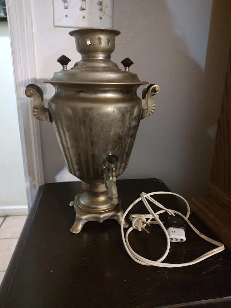 Vintage Rare Electric Tula Samovar Soviet USSR