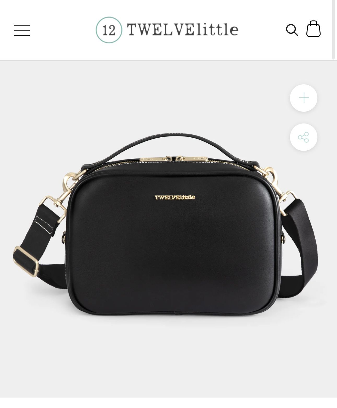 Crossbody diaper bag