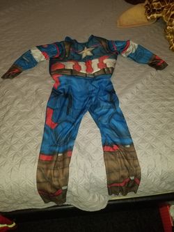 Captain America kids costume
