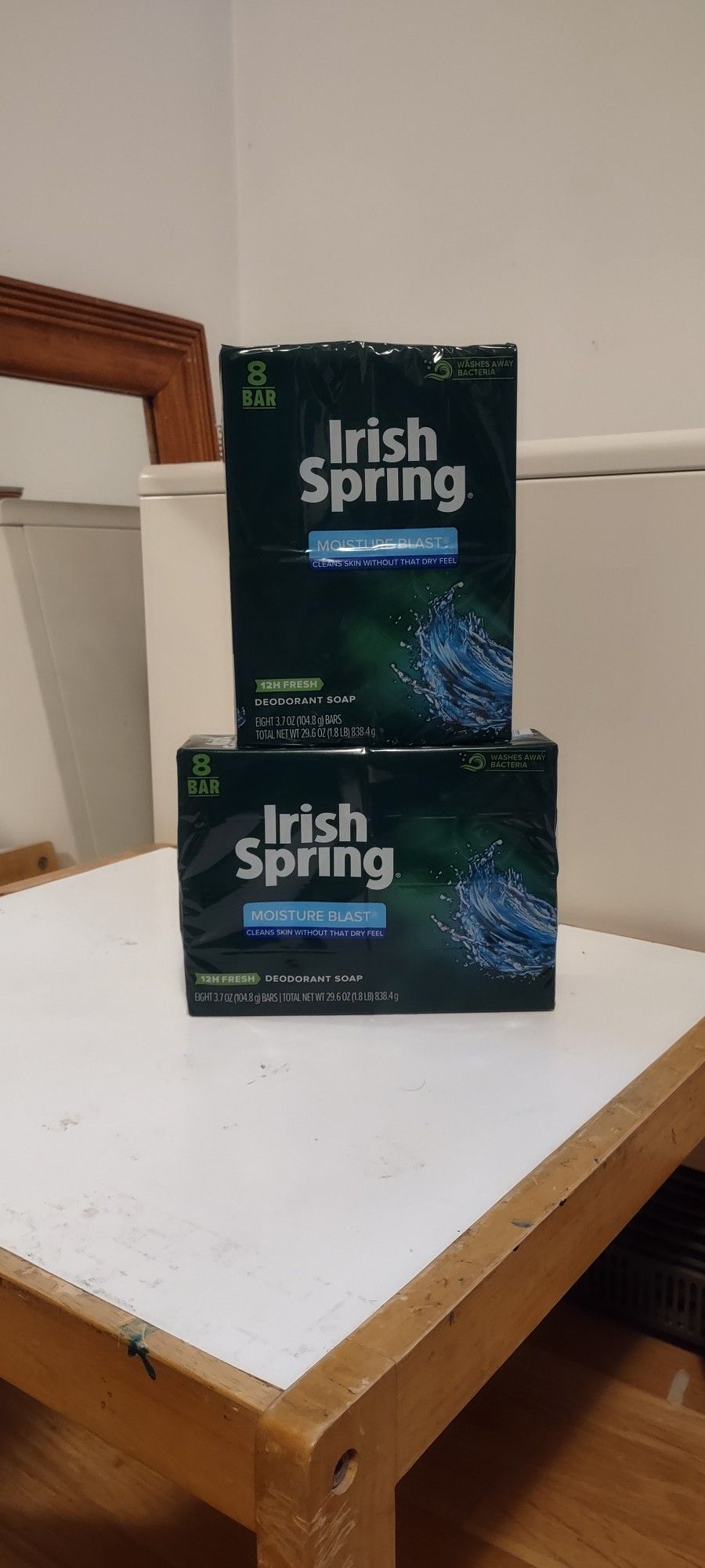 IRISH SPRING BAR SOAP 8 CT ×2 PACKS
