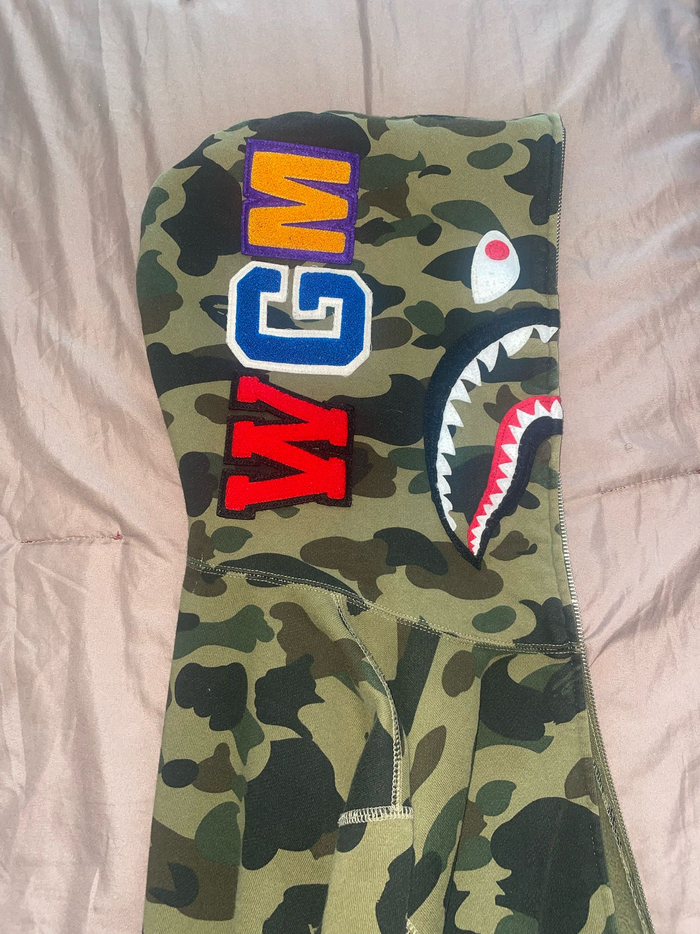 BATHING APE SHARK FULL ZIP UP HOODIE