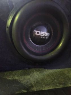 DS18 EXL-XX Subwoofer in Ported Box