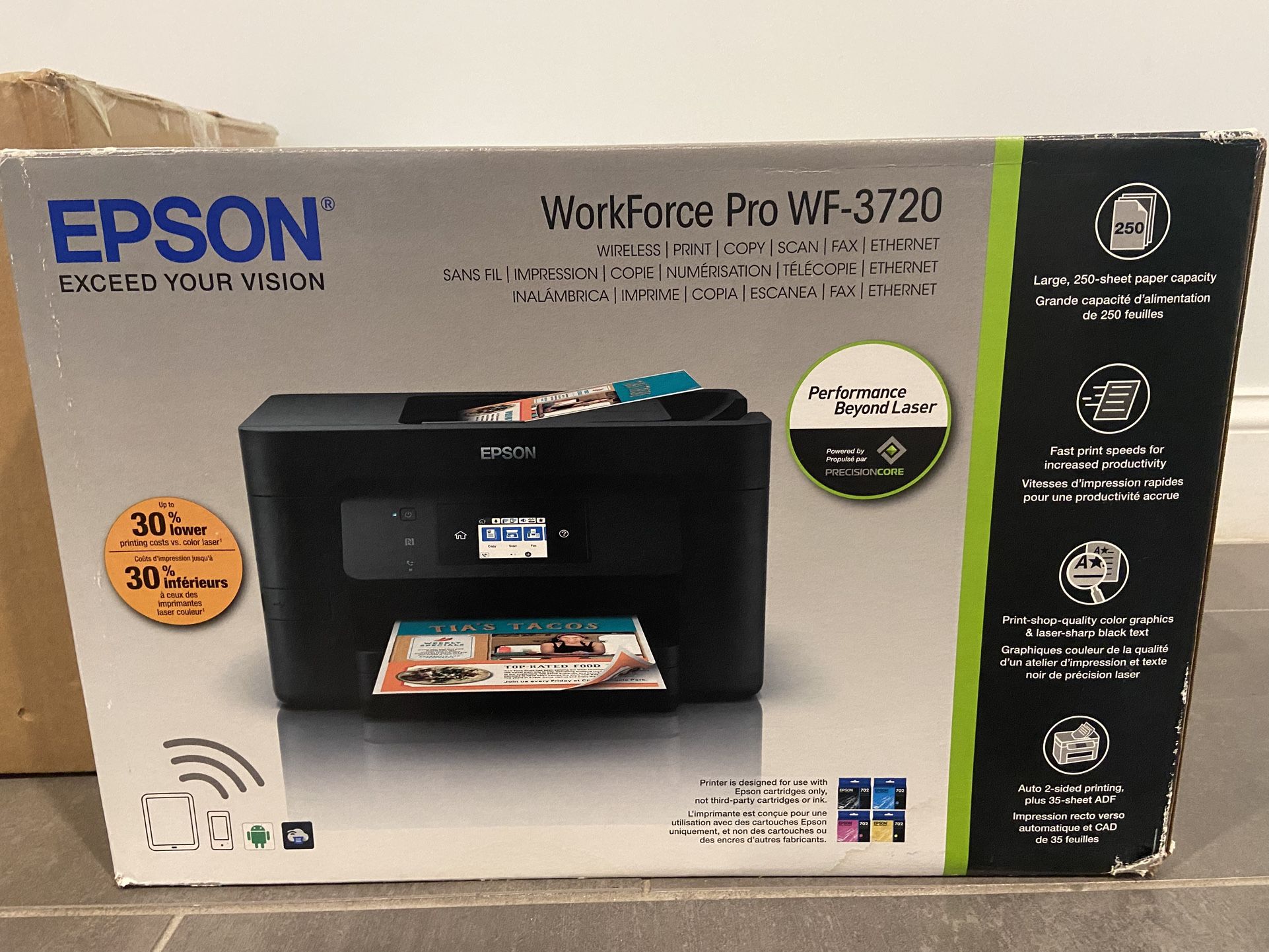 Wireless Bluetooth Color Printer 