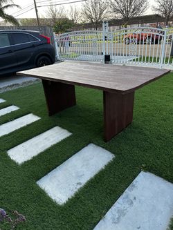 Wood Outdoor Table