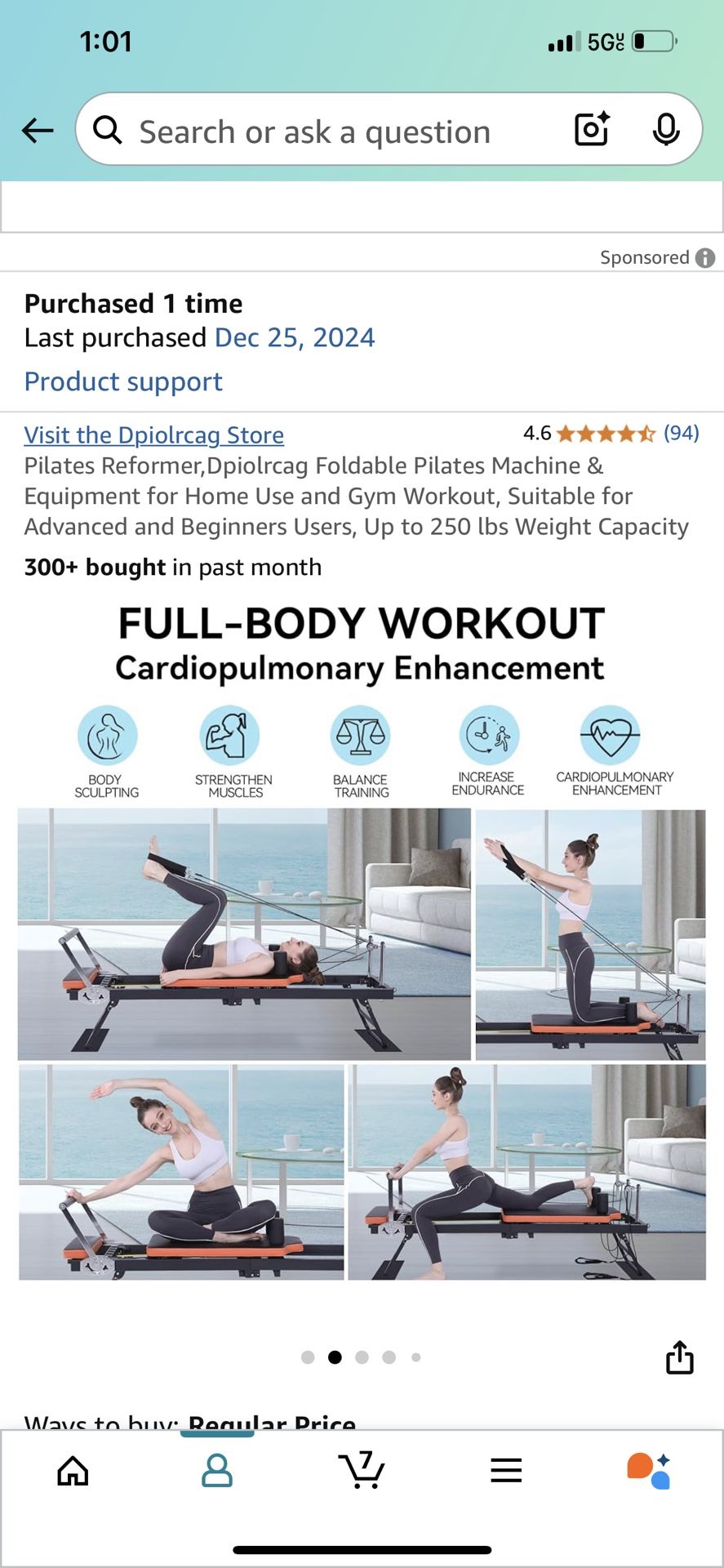 Pilates Reformer