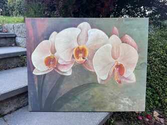 Orchid Painting 22x28