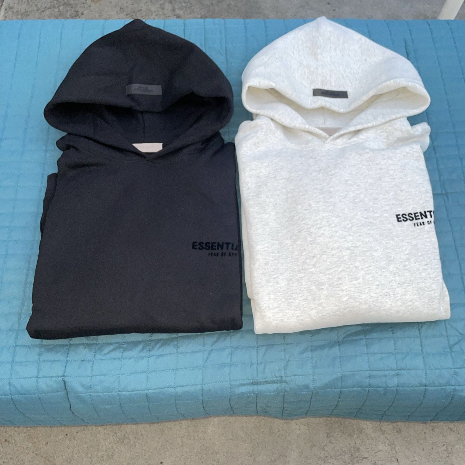 Essential Hoodies ($80 each) 