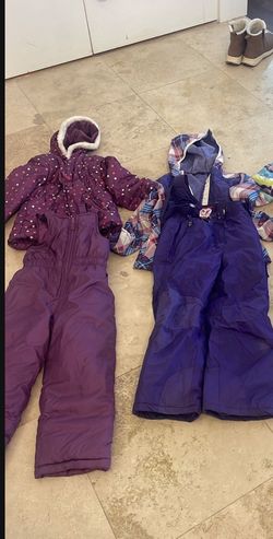 Snow Jacket and Bib $20 Each Outfit