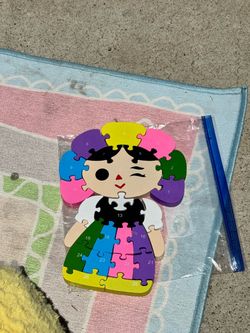 Wooden puzzle - Lele doll