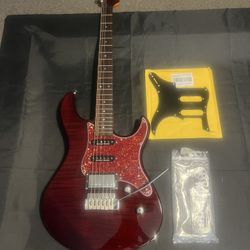 Yamaha Pacifica PAC612VIIFM Electric Guitar Dark Red $425