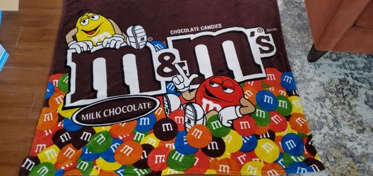 48x54 M&M throw blanket