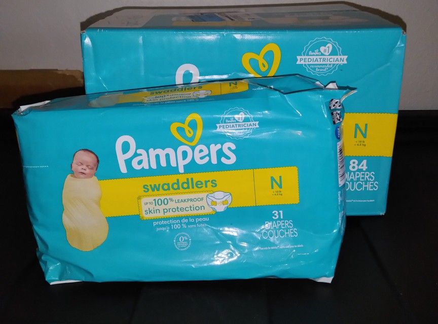 PAMPERS DIAPERS SIZE NB