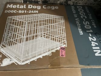 Small Metal Dog Cage