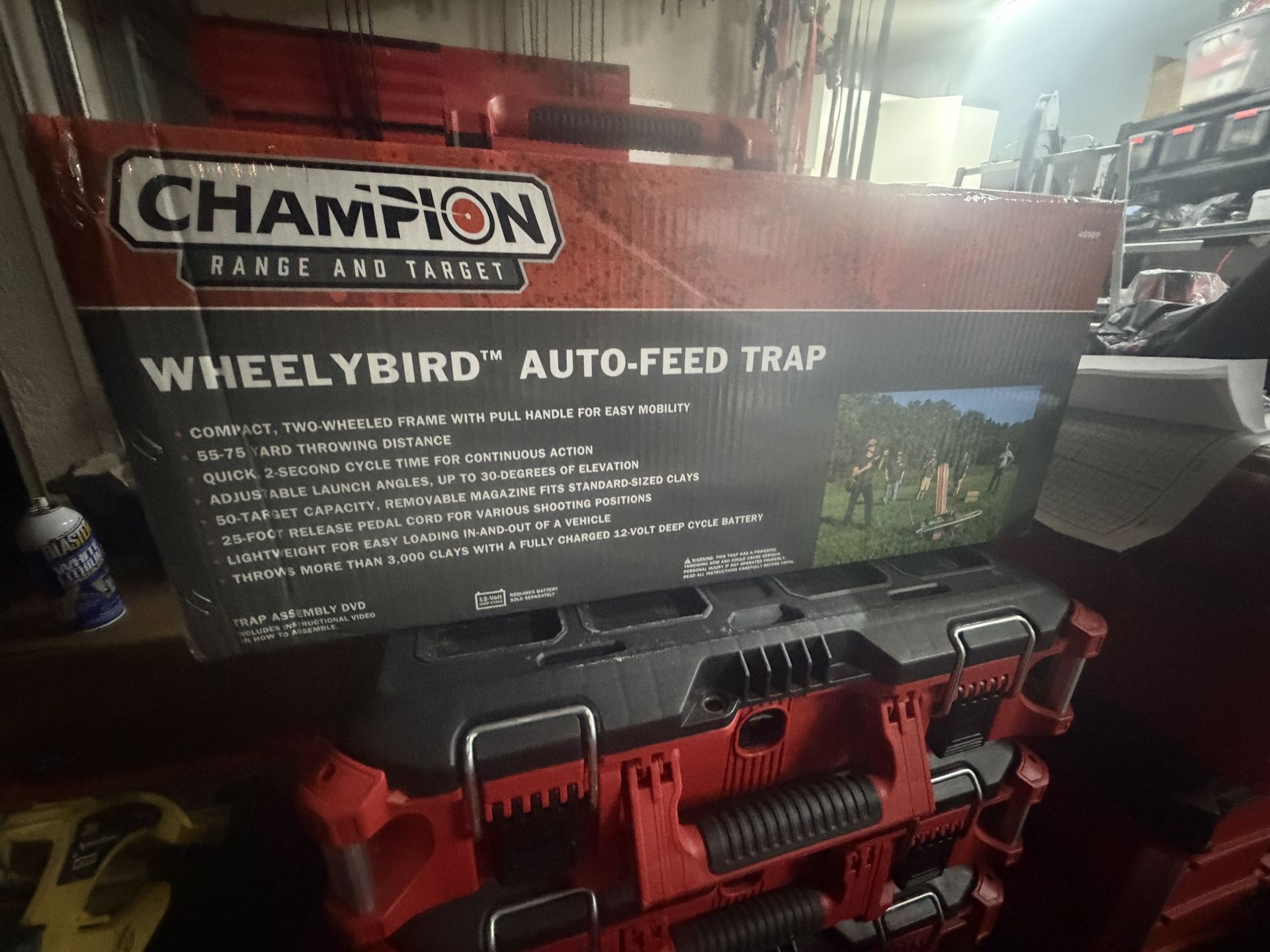Clay Pigeon Auto-Feed Trap 