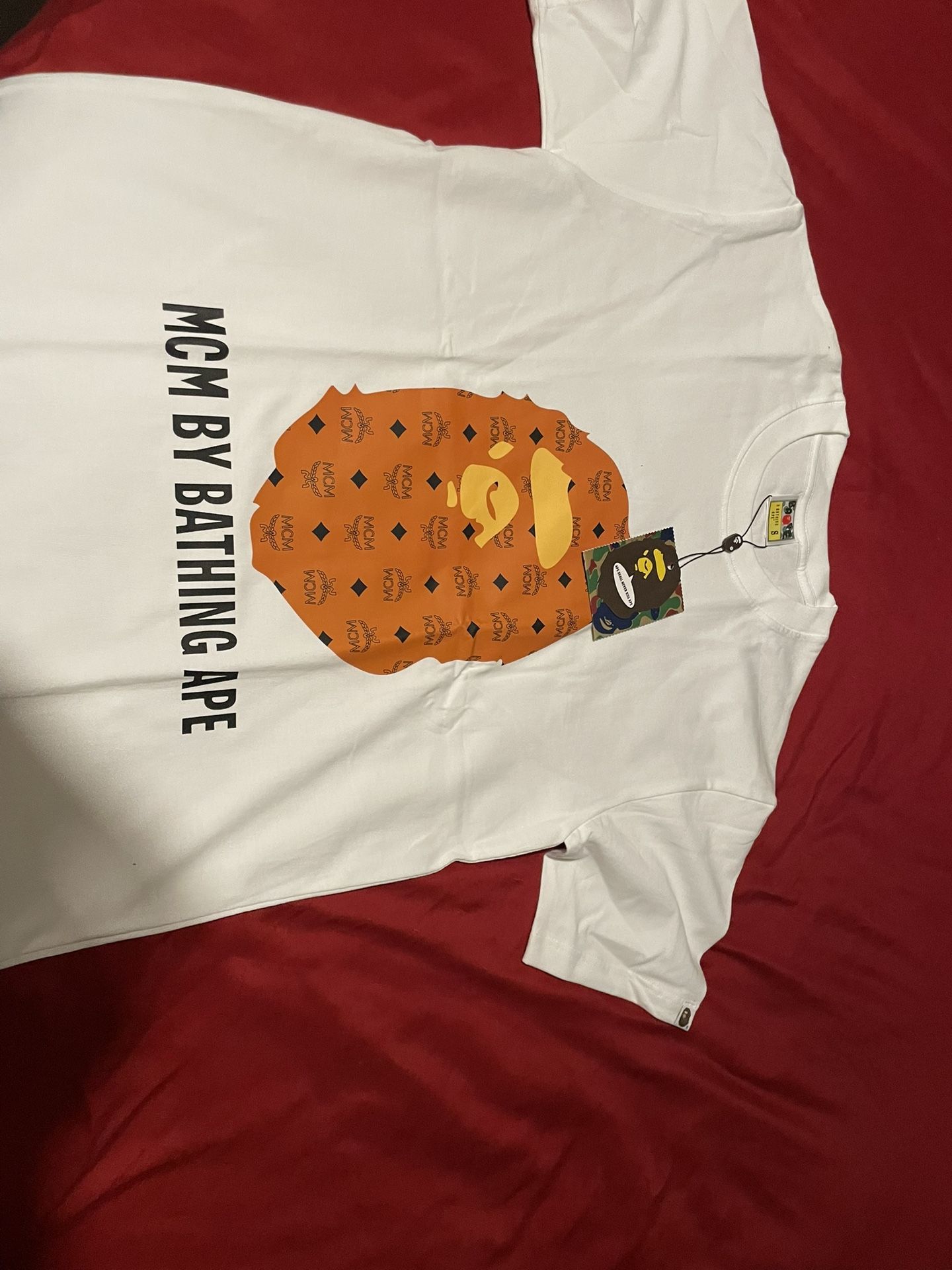 MCM X BAPE APE HEAD T-SHIRT
