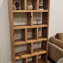 Bookshelf Custom Made Solid Wood Book Shelves 
