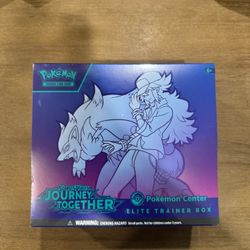 Pokémon Journey Together Pokémon Center ETB PC 