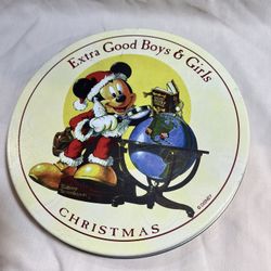 1998 Mickey Mouse Disney Tin - Excellent Condition