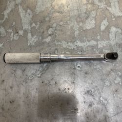 Snap On QD2R200 3/8” Drive SAE Adjustable Click Compact Torque Wrench