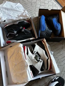 Air Jordan Sneakers Lot of 3 Pairs