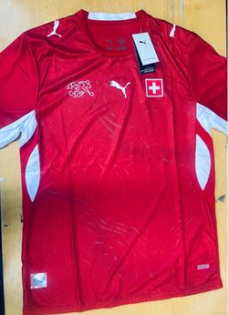 Switzerland jersey/small all the way to 2XL