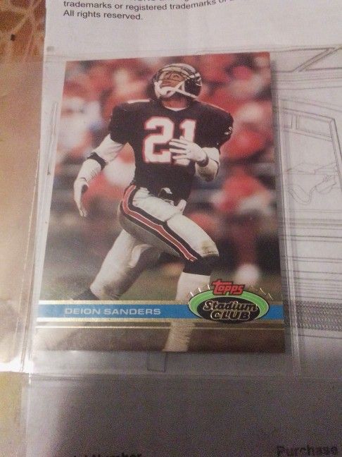 Deion Sanders Topps