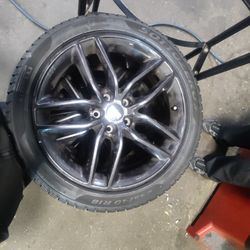 BBS RIMS 18 WITH TIRES 