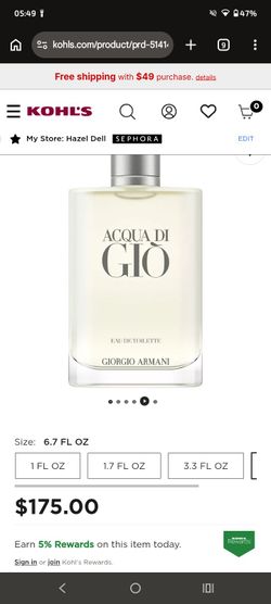 Aqua Di Gui Armani Cologne