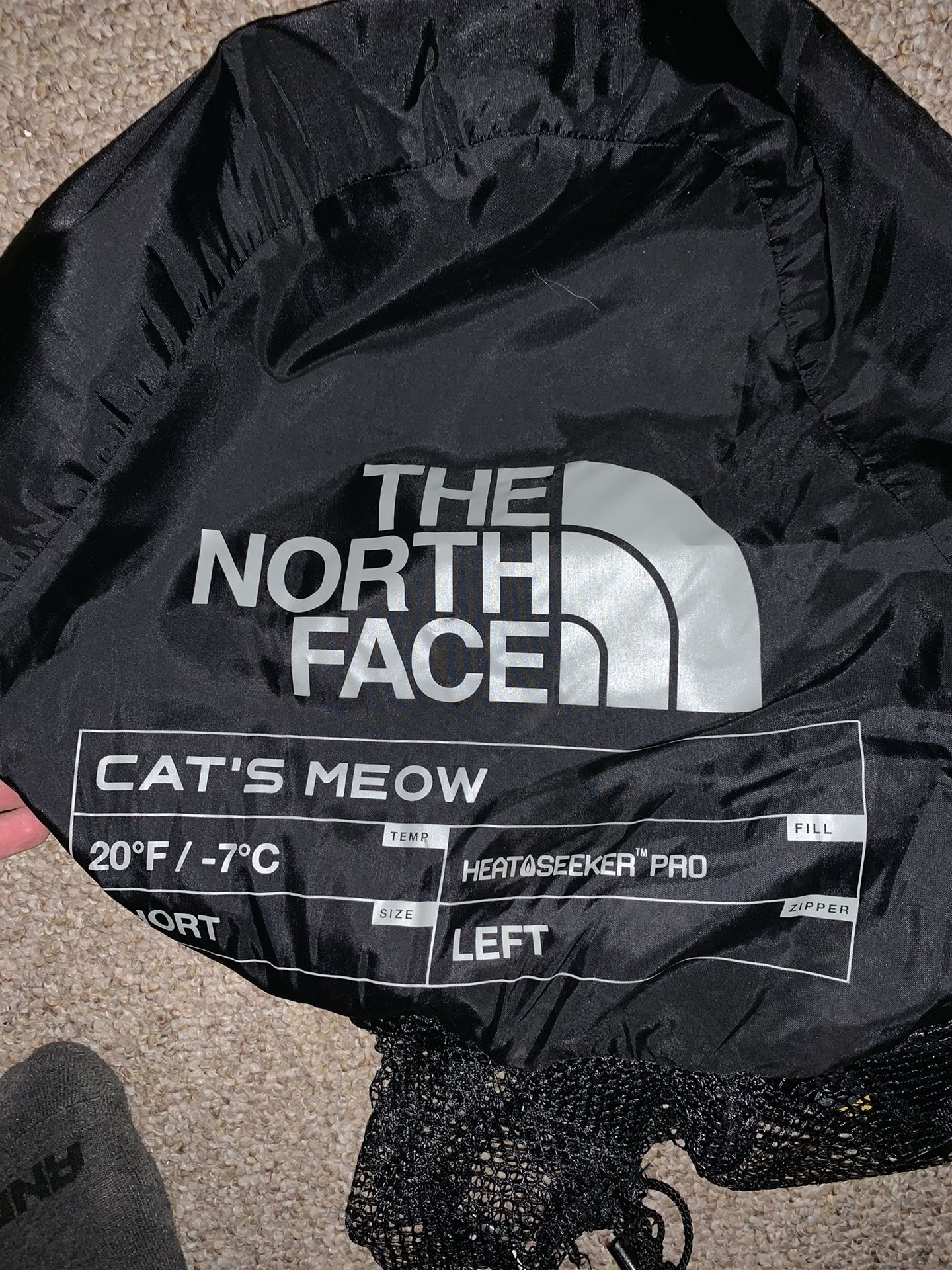 Selling a northface sleeping bag