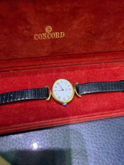 Vintage Ladies Concord 14k Gold Swiss Quartz Watch