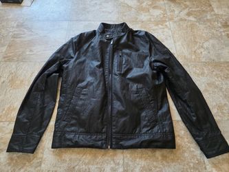 Mens waterproof black jacket