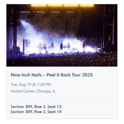 Nine Inch Nails - Peel It Back Tour