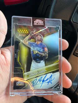 Topps Chrome Black Randy Arozarena /50 *Auto