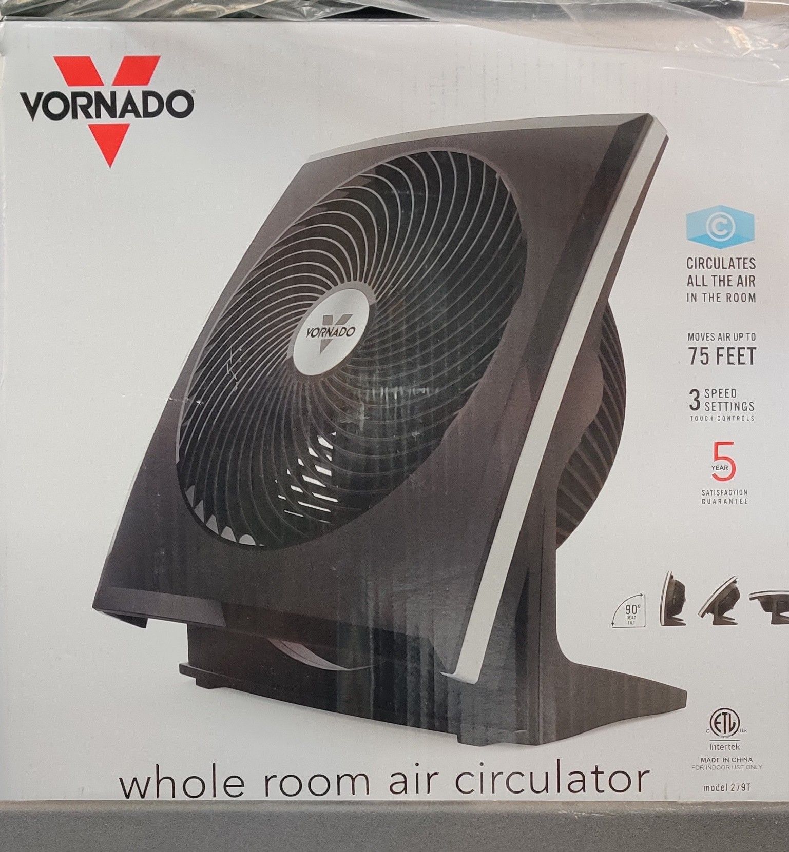Flat Panel Whole Room Circulator (Fan)