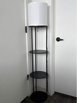 3-Tier Shelf Floor Lamp