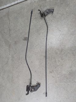 Jaguar F-Pace hood lock latch hooks