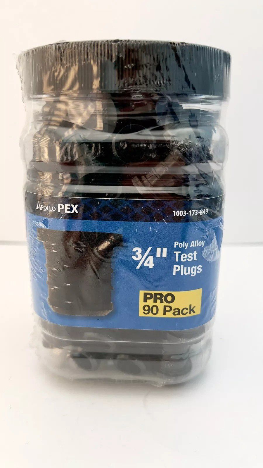 Apollo 3/4 in. Plastic PEX-B Barb Plug Pro Pack (90-Pack) PXPAP3490JR