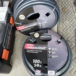 WATERWORKS 5/8 in. x 100 ft. Heavy Duty Contractor Water Hose