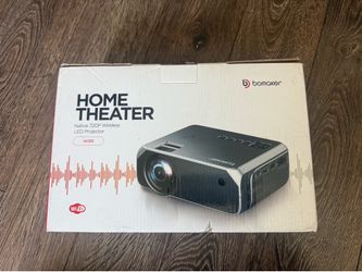 Bomaker WiFi Home Theater Projector