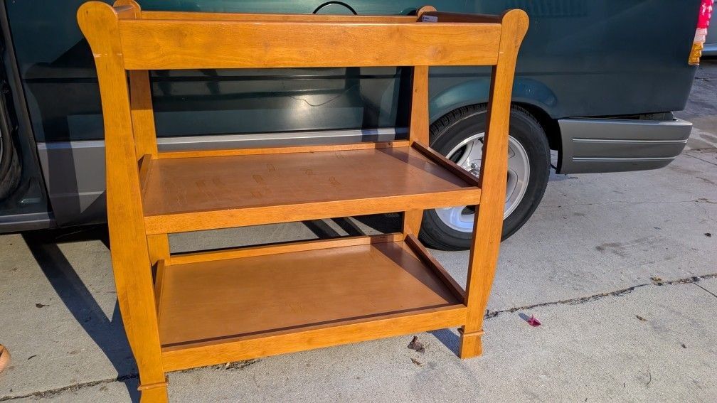 Nice Baby Table Infant Changing Rack Shelf Diaper Newborn Diaper Zone