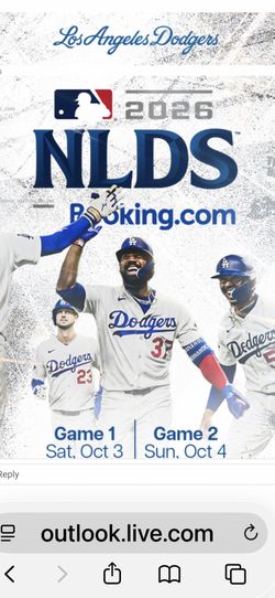 Dodger NLDS Tickets