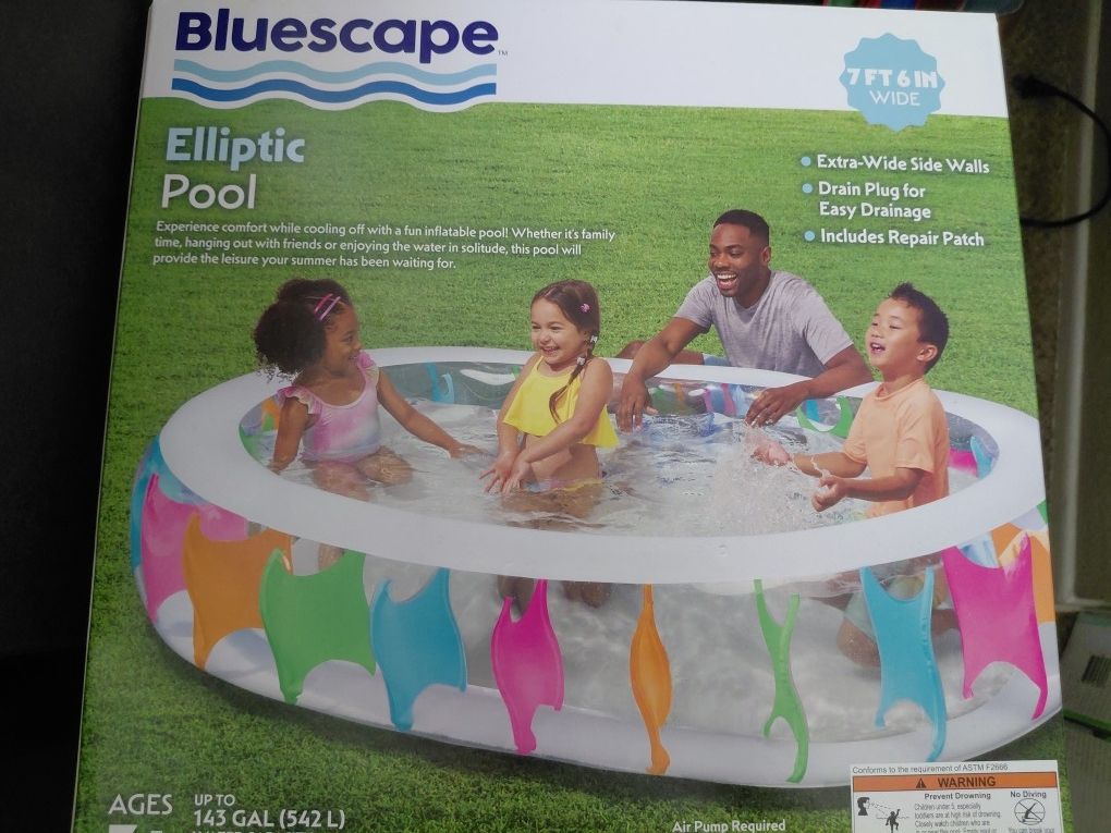 Kids 7ft Oval Pool