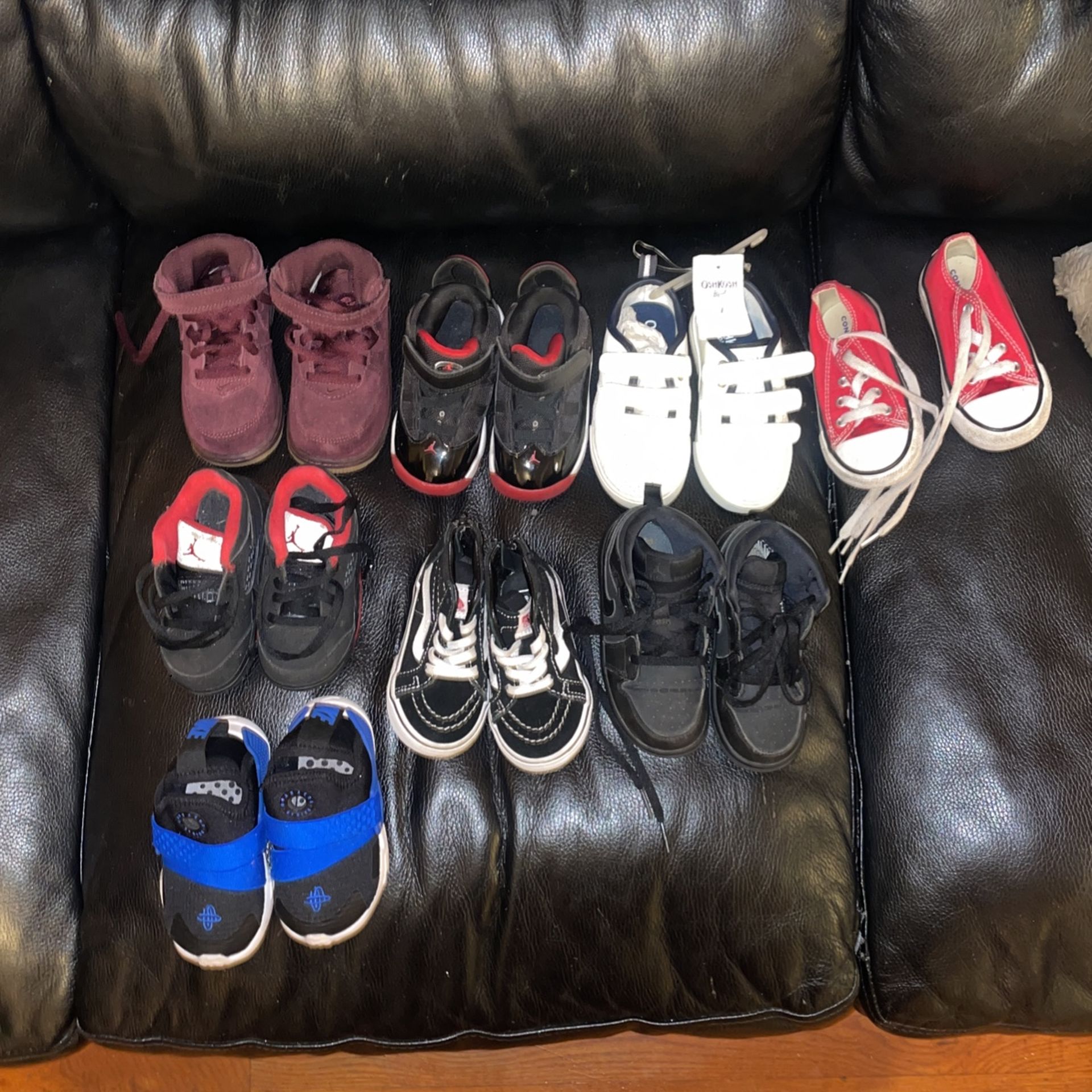 Brand New Sneaker Sizes 4t through 8c