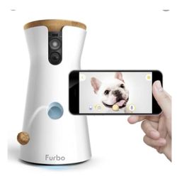 Open Box Furbo Dog Camera: Treat Tossing, Full HD Wifi Pet Camera and 2-Way